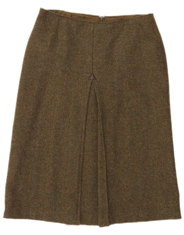Max&Co. Saia feminina linha A W32 grande cáqui