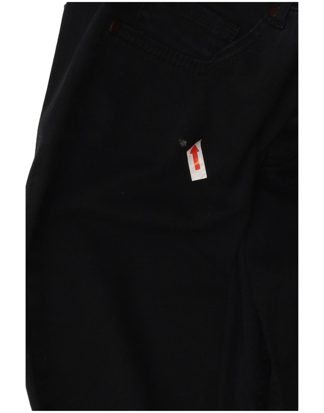 Fase oito jeans femininos slim uk 10 pequeno w32 l32 algodão preto