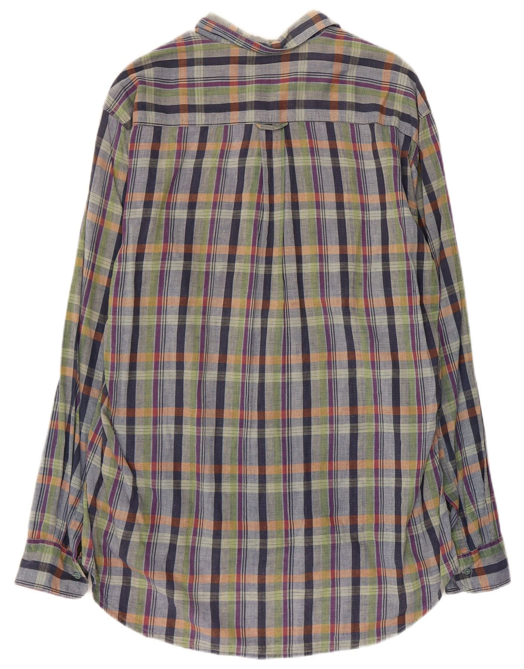 Camisa masculina CERRUTI 1881 grande xadrez multicolorida