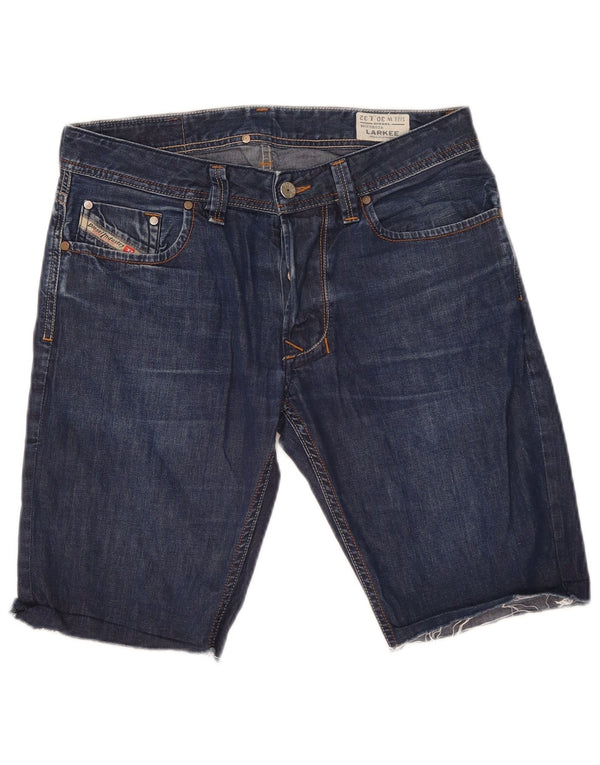 Shorts jeans masculino diesel Larkee Straight Regular W30 azul marinho médio