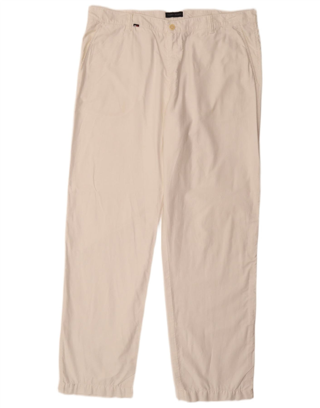 Calça Chino masculina TOMMY HILFIGER W38 L34 Off White Classic