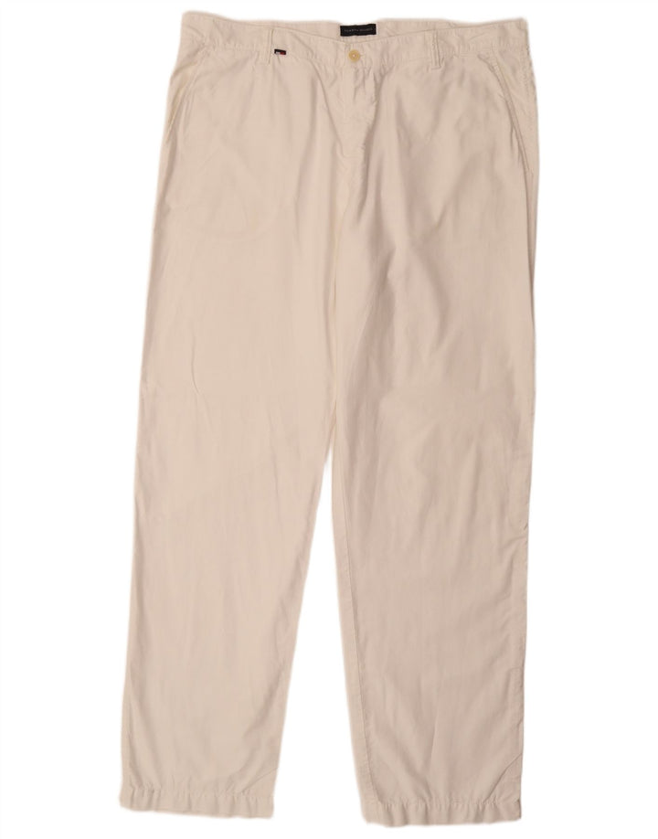 Calça Chino masculina TOMMY HILFIGER W38 L34 Off White Classic