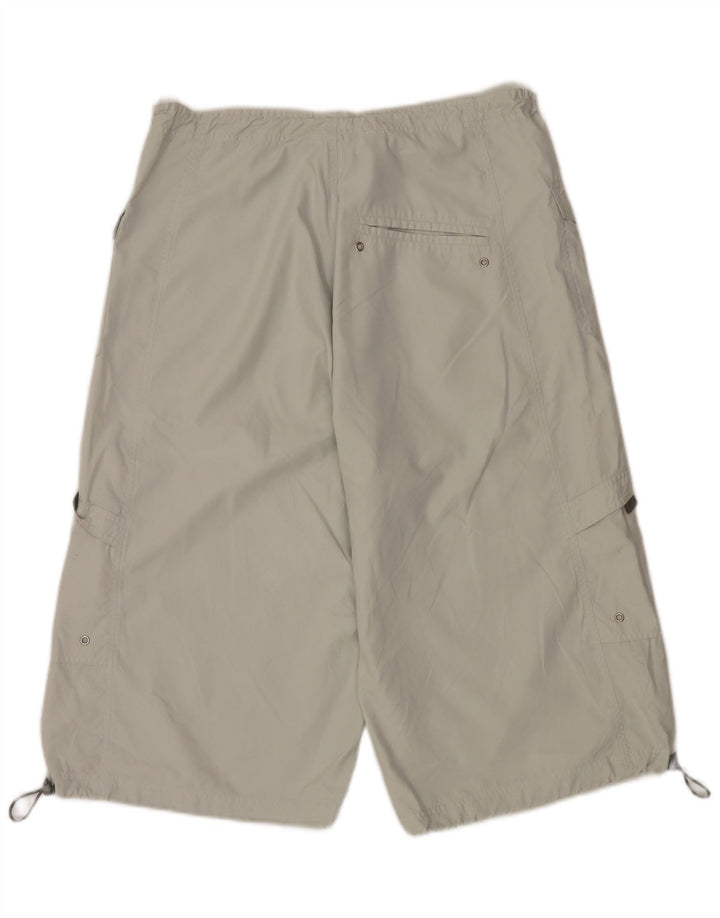 MAUI AND SONS Bermuda cargo masculina 2XL W40 poliéster cinza