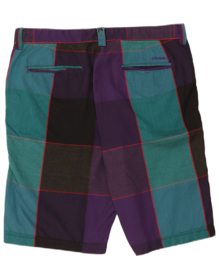 Shorts Chino Masculino O'Neill W34 Grande Poliéster Xadrez Multicolorido