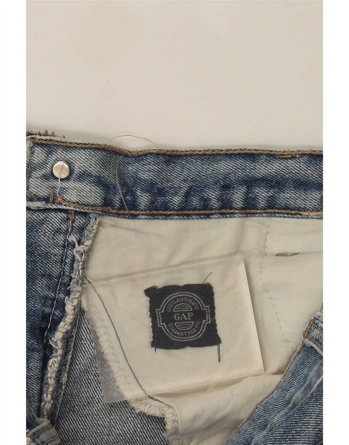 Jeans cônicos masculinos Gap W36 L31 azul