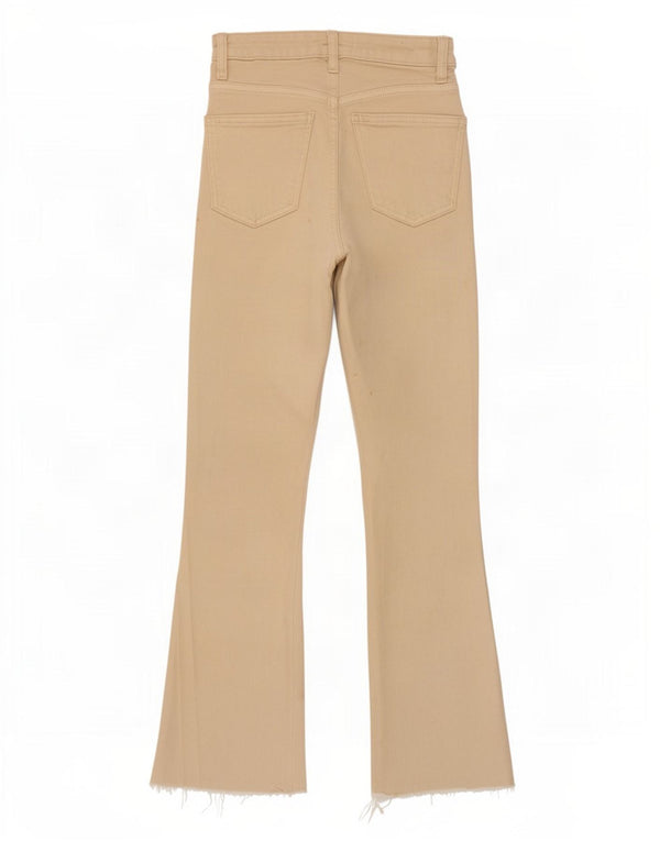 Zara Jeans Bootcut Feminino EU 32 2XS W22 L25 Bege