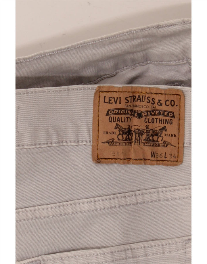 Jeans Levis 511 Slim Masculino W36 L24 Cinza