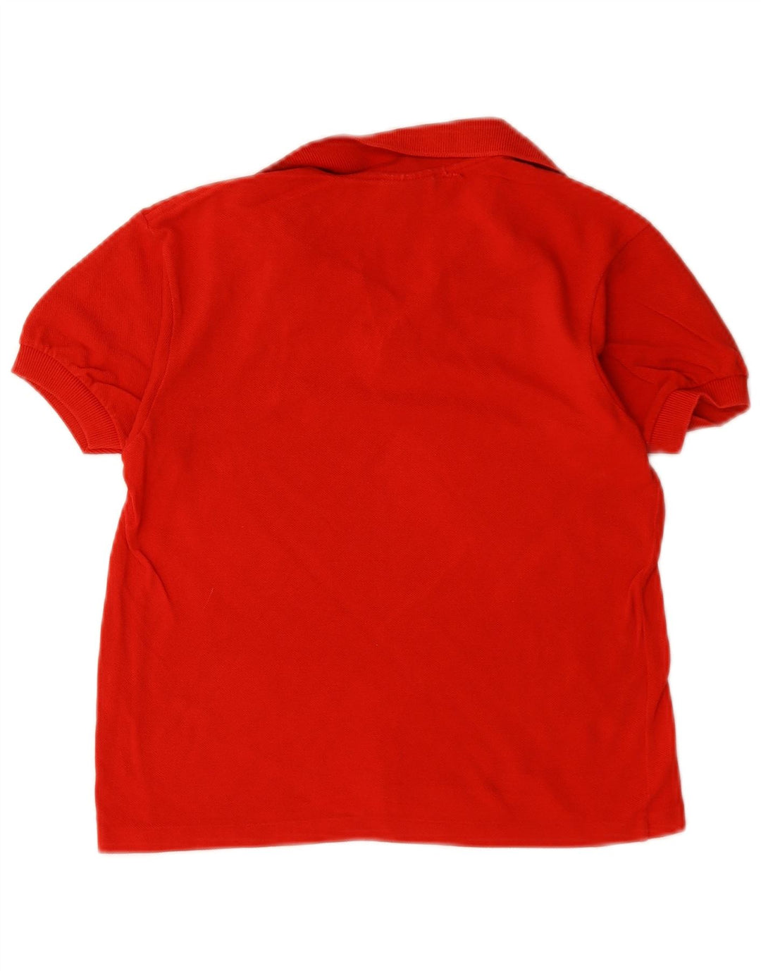 Polo Lacoste Menino 9-10 Anos Algodão Vermelho
