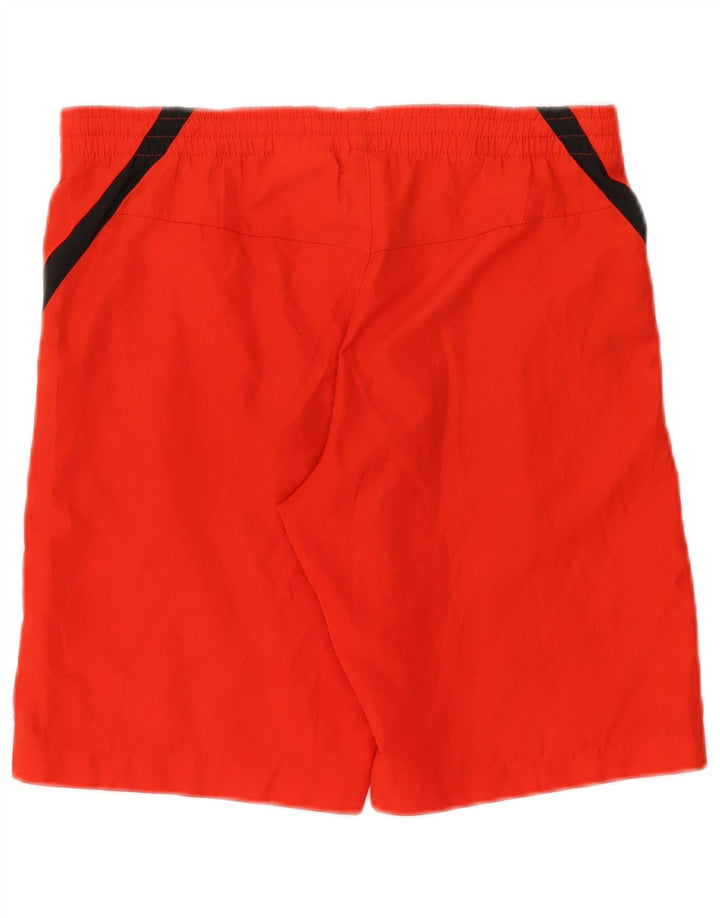 Shorts esportivos masculinos NIKE 10-11 anos médio vermelho poliéster