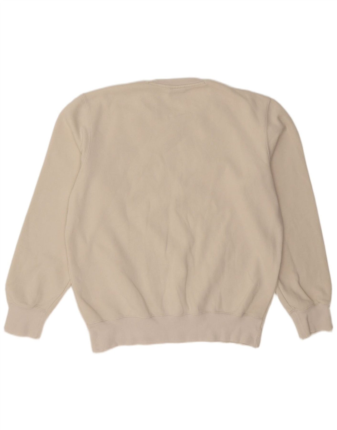 Campeão Mens Moletom Jumper XL Off White Algodão