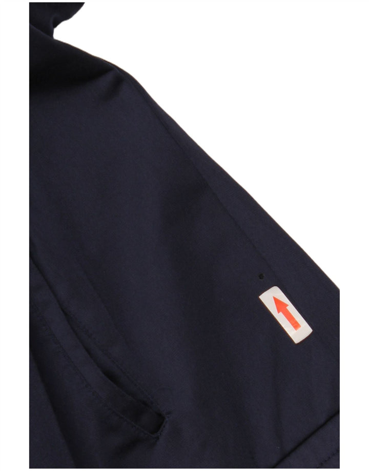Sergio Tacchini Mens Treino Top Jacket IT 48 Médio Azul Marinho