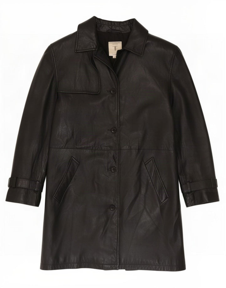 Casaco feminino de couro Free Heron da Conbipel IT 46 grande preto