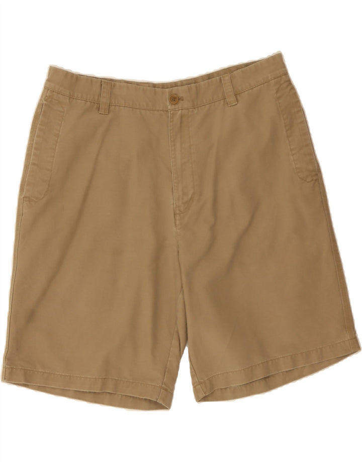 IZOD Mens Chino Shorts W38 XL Beige Cotton Vintage Izod and Second-Hand Izod from Messina Hembry 