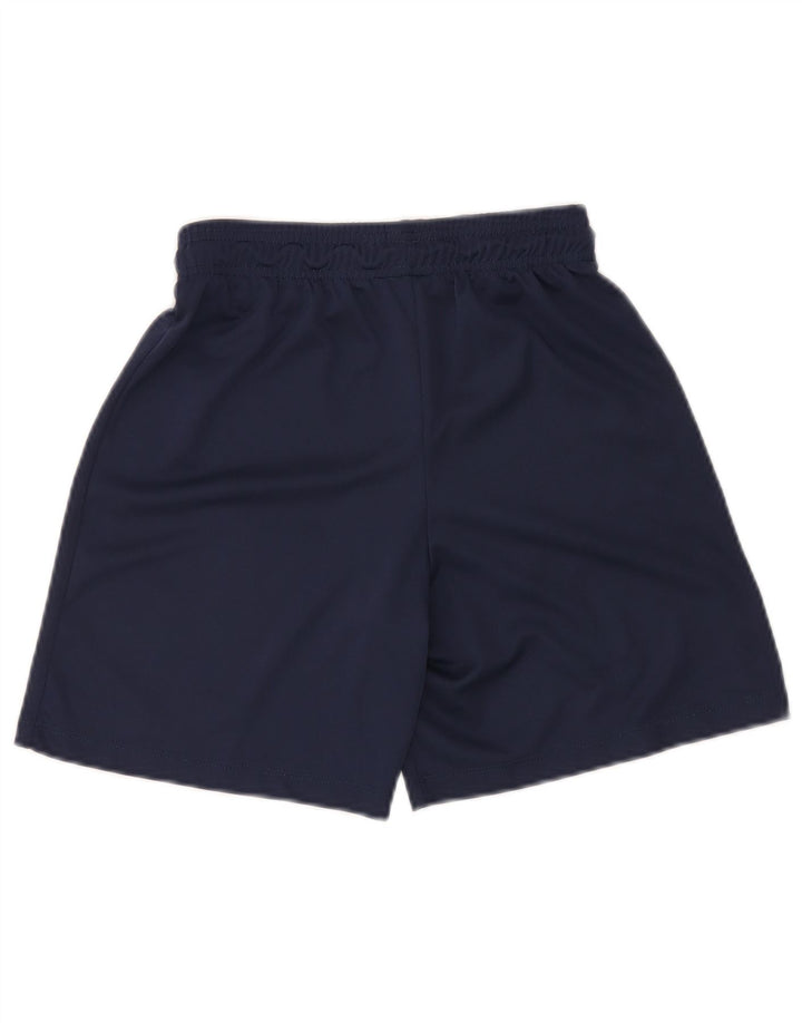 Shorts esportivos NIKE Boys Dri Fit 12-13 anos grandes azul marinho poliéster