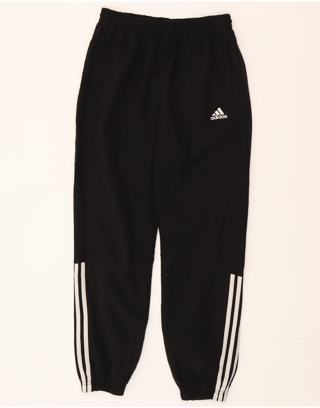 Calças de treino Adidas meninas joggers 13-14 anos preto poliéster