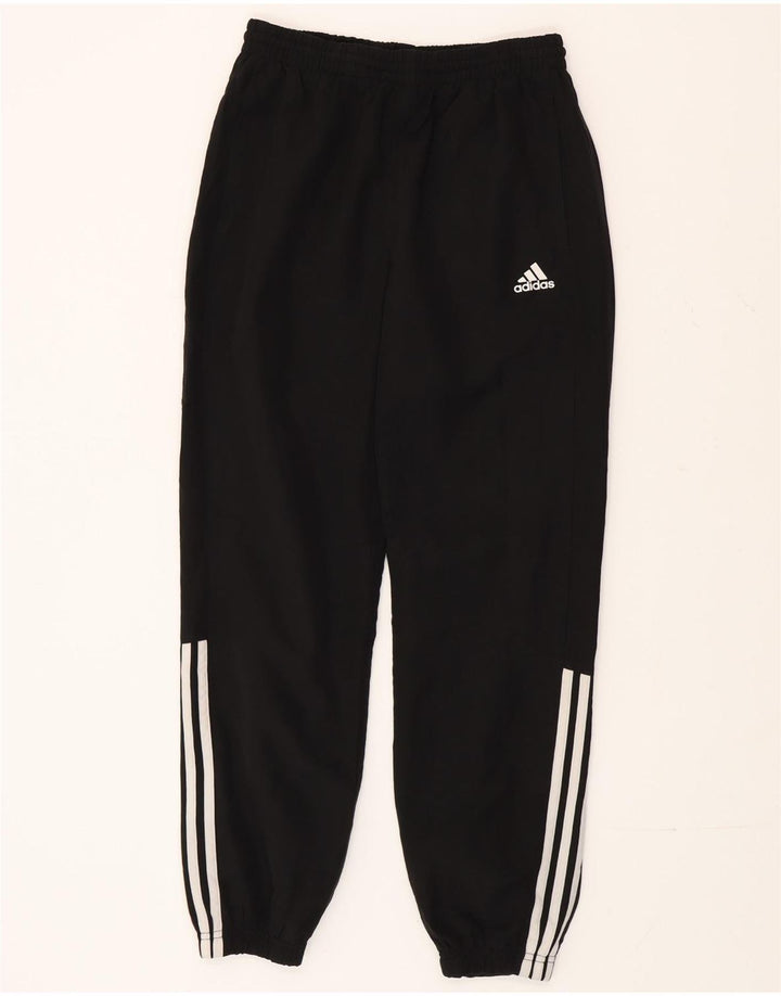 Calças de treino Adidas meninas joggers 13-14 anos preto poliéster