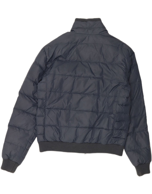 Jaqueta acolchoada masculina Sun68 UK 44 2XL azul marinho poliamida colorblock