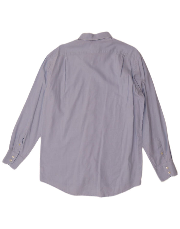 Camisa masculina Lacoste tamanho 40 azul médio