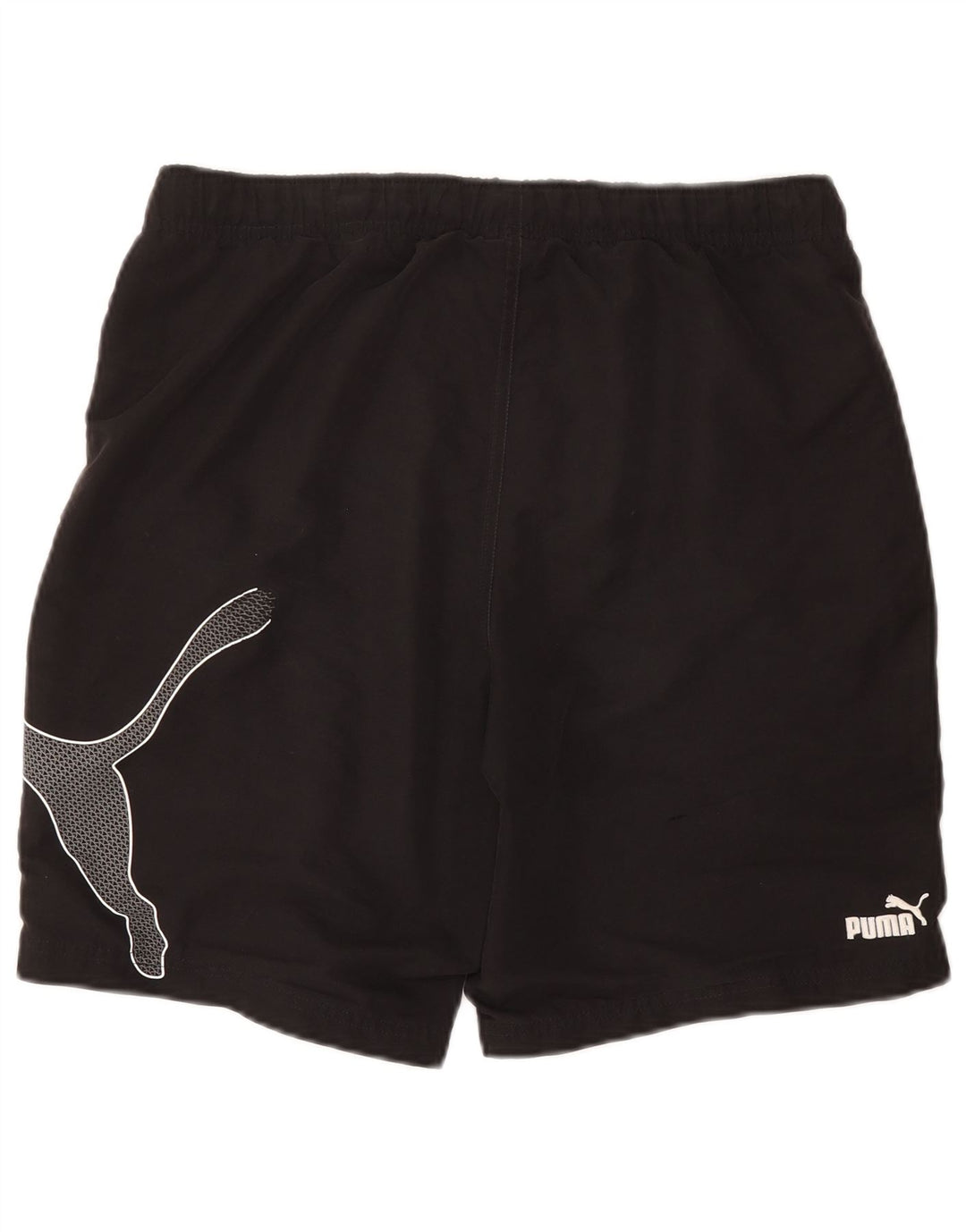 Puma Mens Graphic Sport Shorts Médio Preto