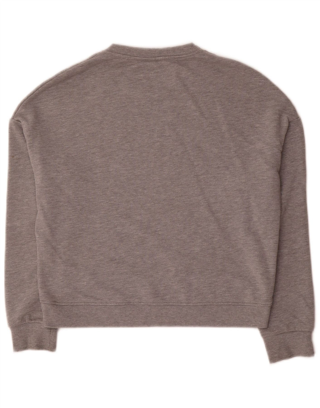 Suéter feminino Pyrex com estampa gráfica oversized UK 10 pequeno cinza