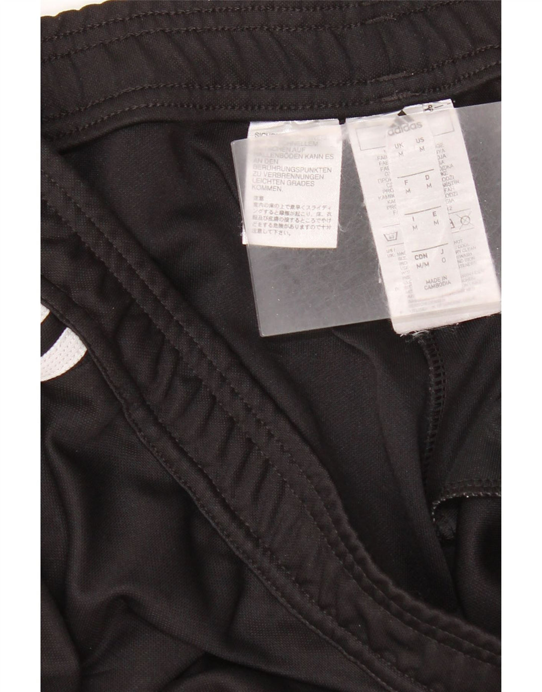 Calça Adidas Mens Treino Médio Poliéster Preto