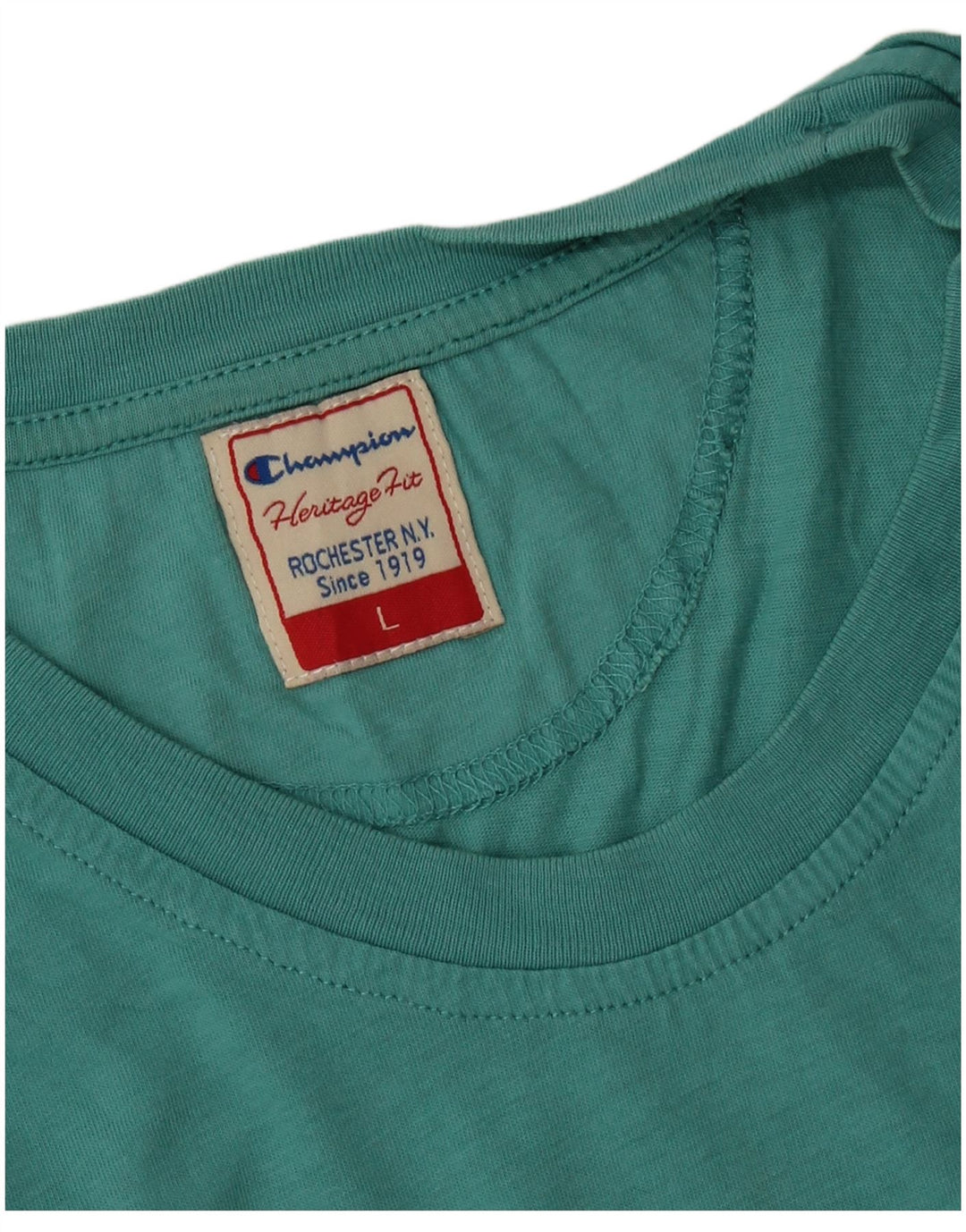 Camiseta feminina com estampa CHAMPION UK 14 grande verde