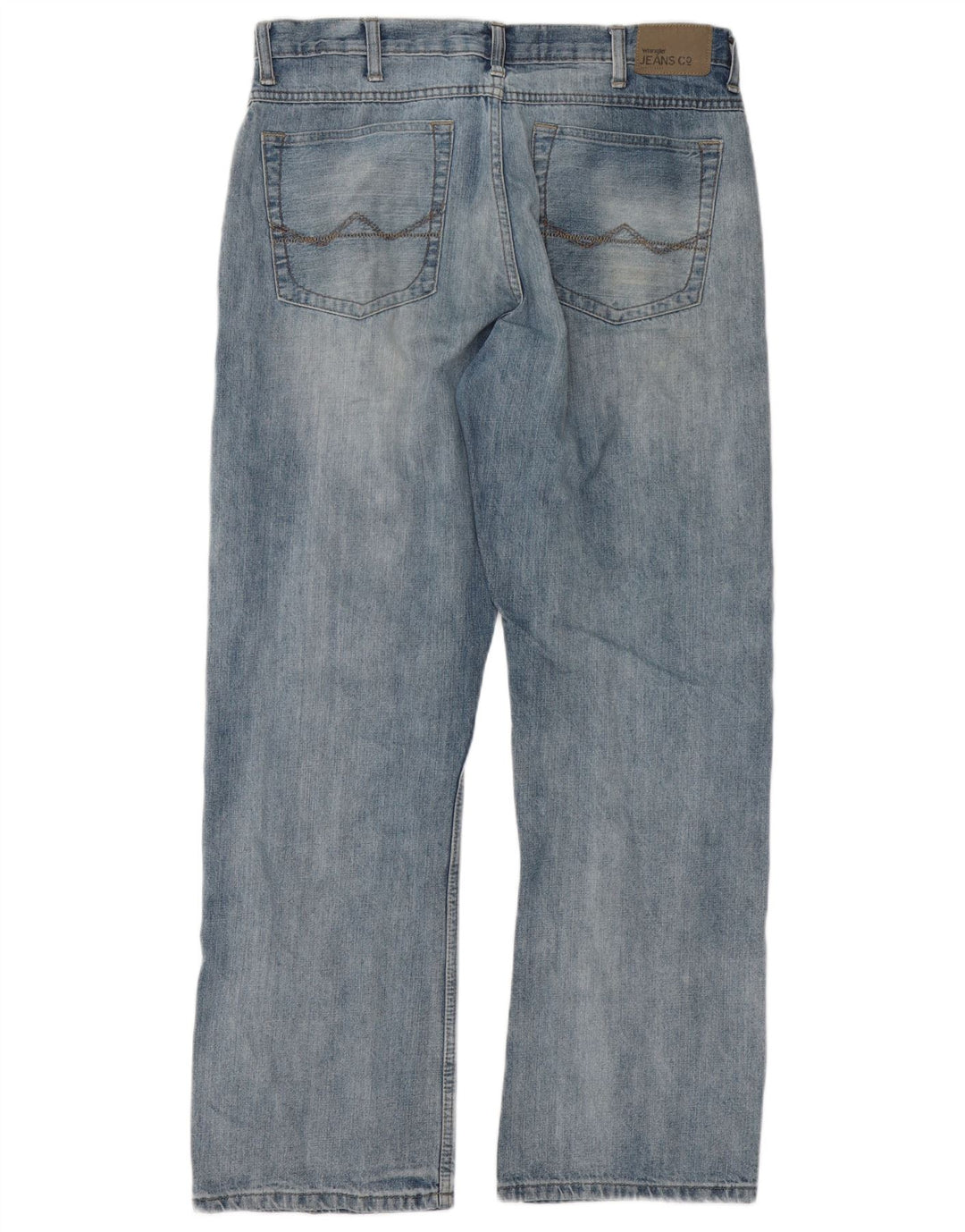 Wrangler Masculino Relaxado Fit Bootcut Jeans W34 L32 Azul