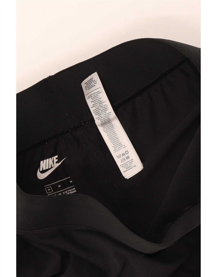 Leggings Nike Femininas Graphic UK 12 Médio Preto Poliéster