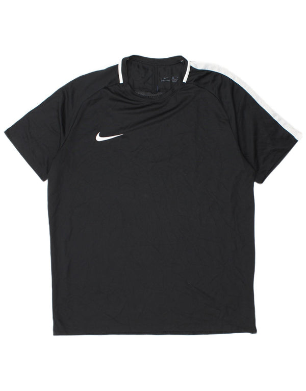 Camiseta Nike Masculina Dri Fit Top XL Preto Colorblock