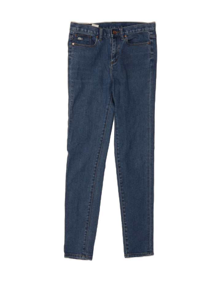 LACOSTE Womens Skinny Jeans W26 L30 Blue Cotton Vintage Lacoste and Second-Hand Lacoste from Messina Hembry 