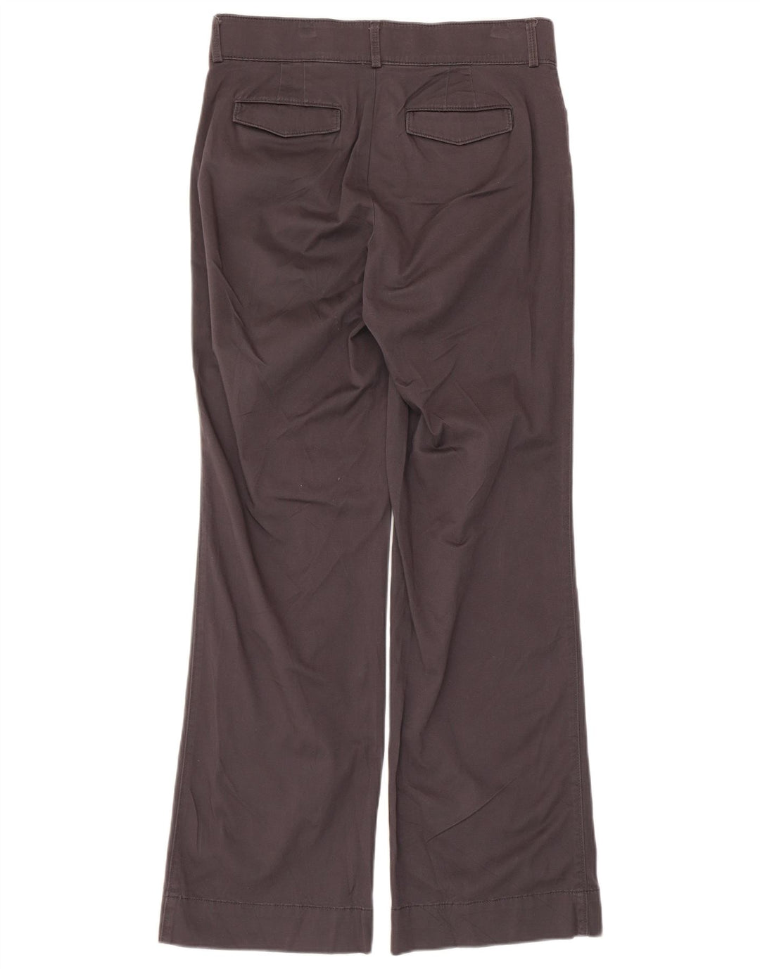 Calça feminina Dockers Bootcut casual US 6 médio W32 L31 algodão cinza