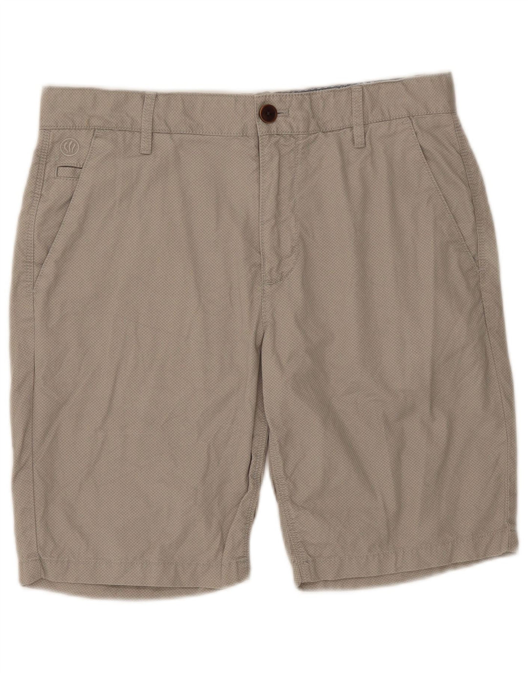 Shorts Chino Masculino Fat Face W32 Algodão Bege Médio