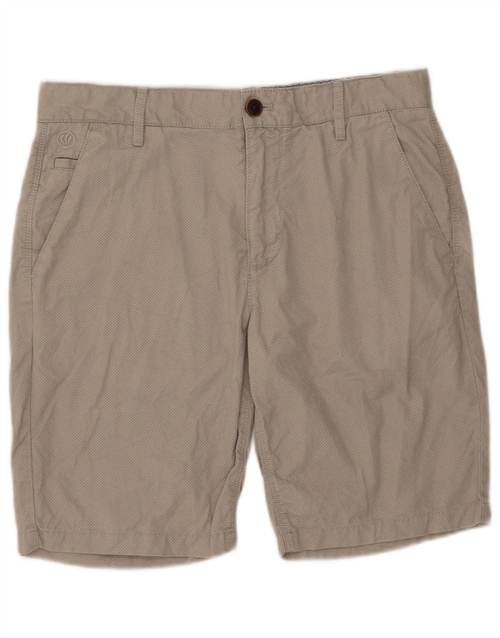 Shorts Chino Masculino Fat Face W32 Algodão Bege Médio