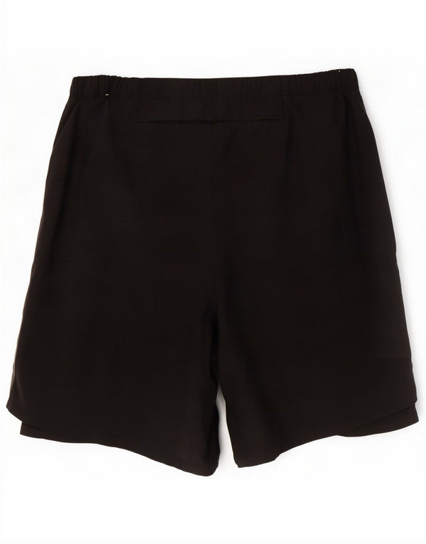Nike Mens Dri Fit Graphic Sport Shorts Pequeno Preto Colourblock Poliéster