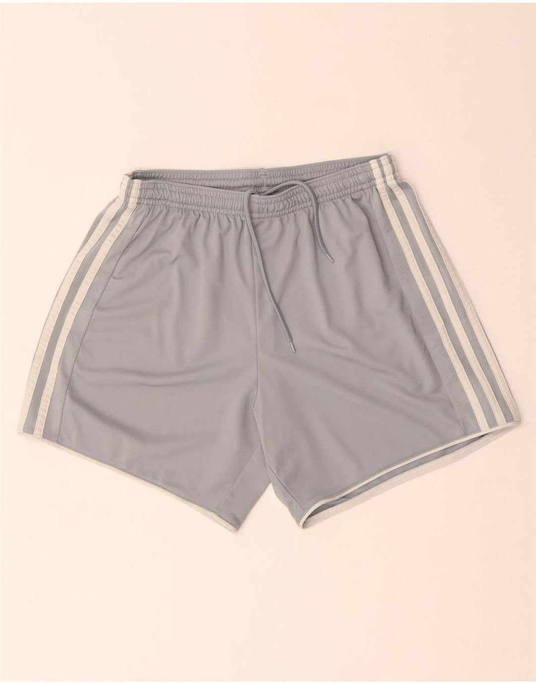 Adidas Womens Climacool Sport Shorts UK 8/10 Pequeno Cinza Poliéster