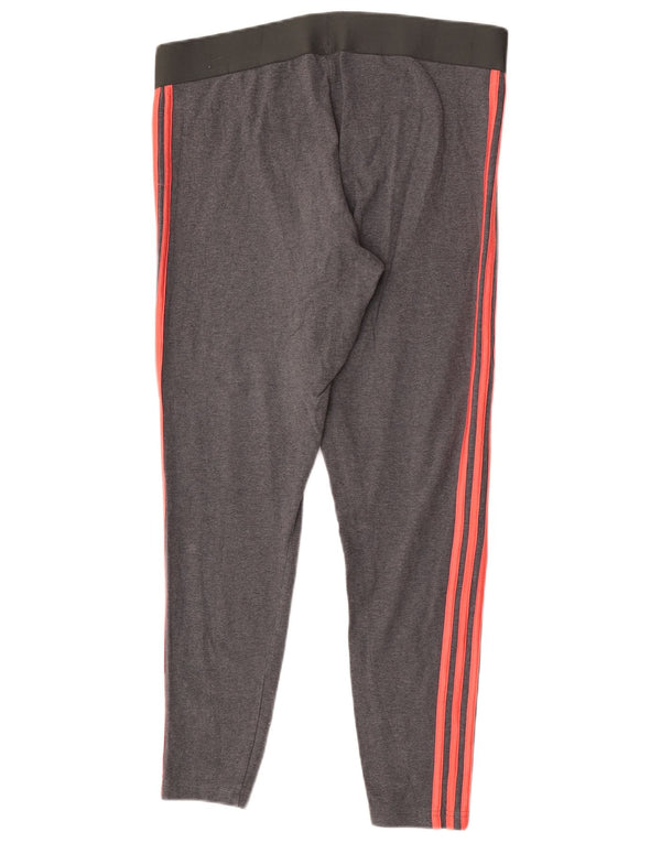 Leggings Adidas Mulher XL Cinza Algodão