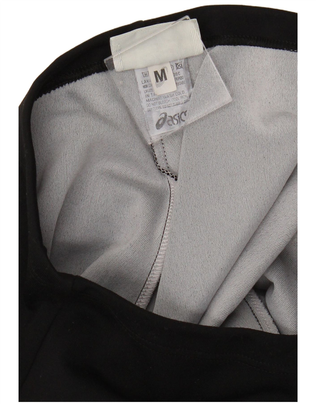 Calça de treino feminina ASICS UK 12 médio preto poliamida