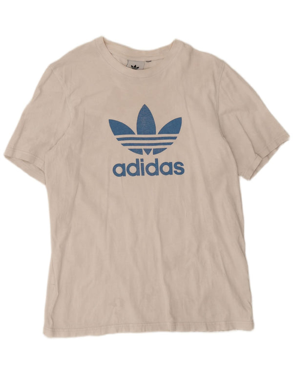 Camiseta Adidas Masculina Graphic Top Médio Branco