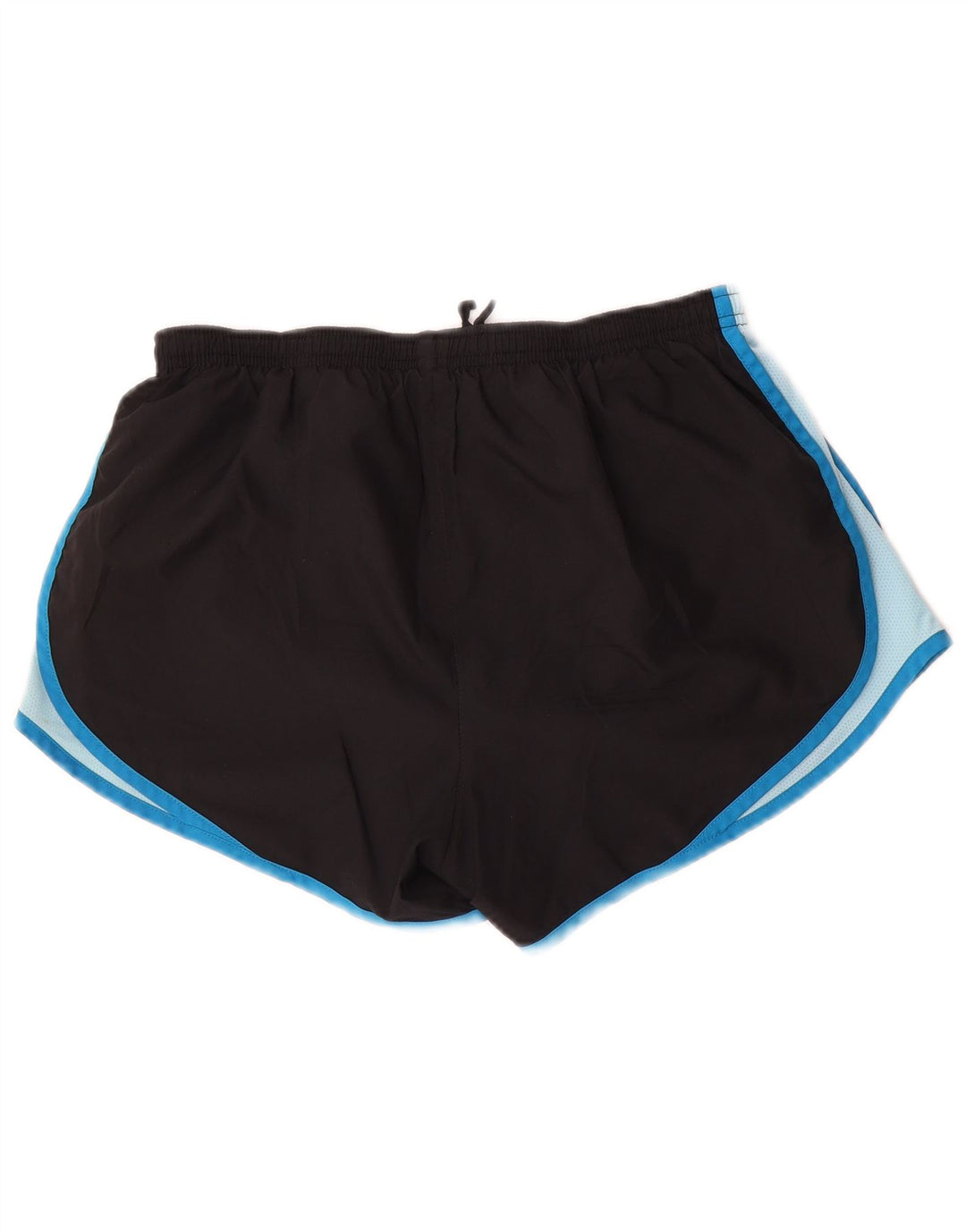 Shorts esportivos femininos Nike UK 14 médio preto colorblock