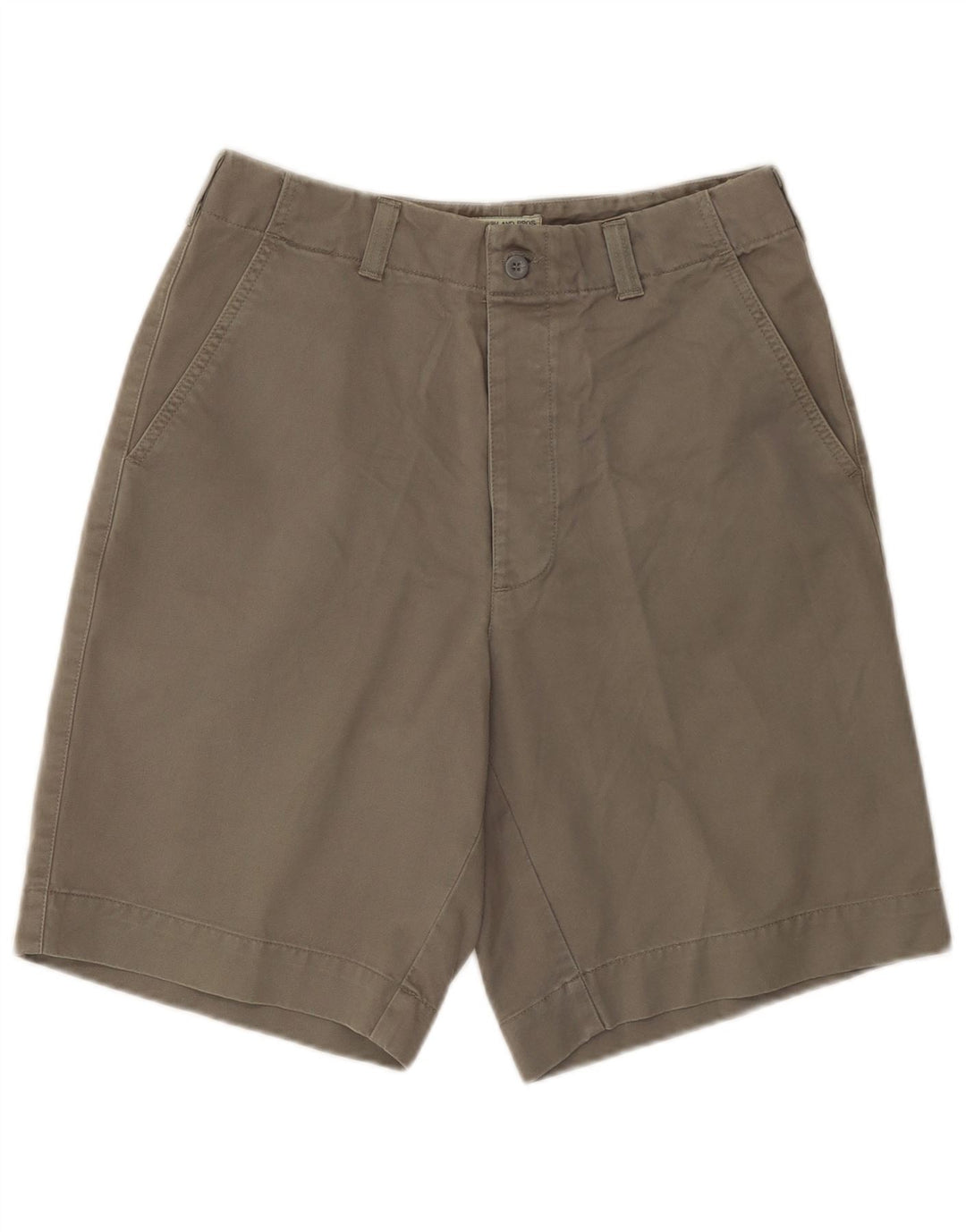 WOOLRICH Masculino Chino Shorts W30 Algodão Cáqui Médio