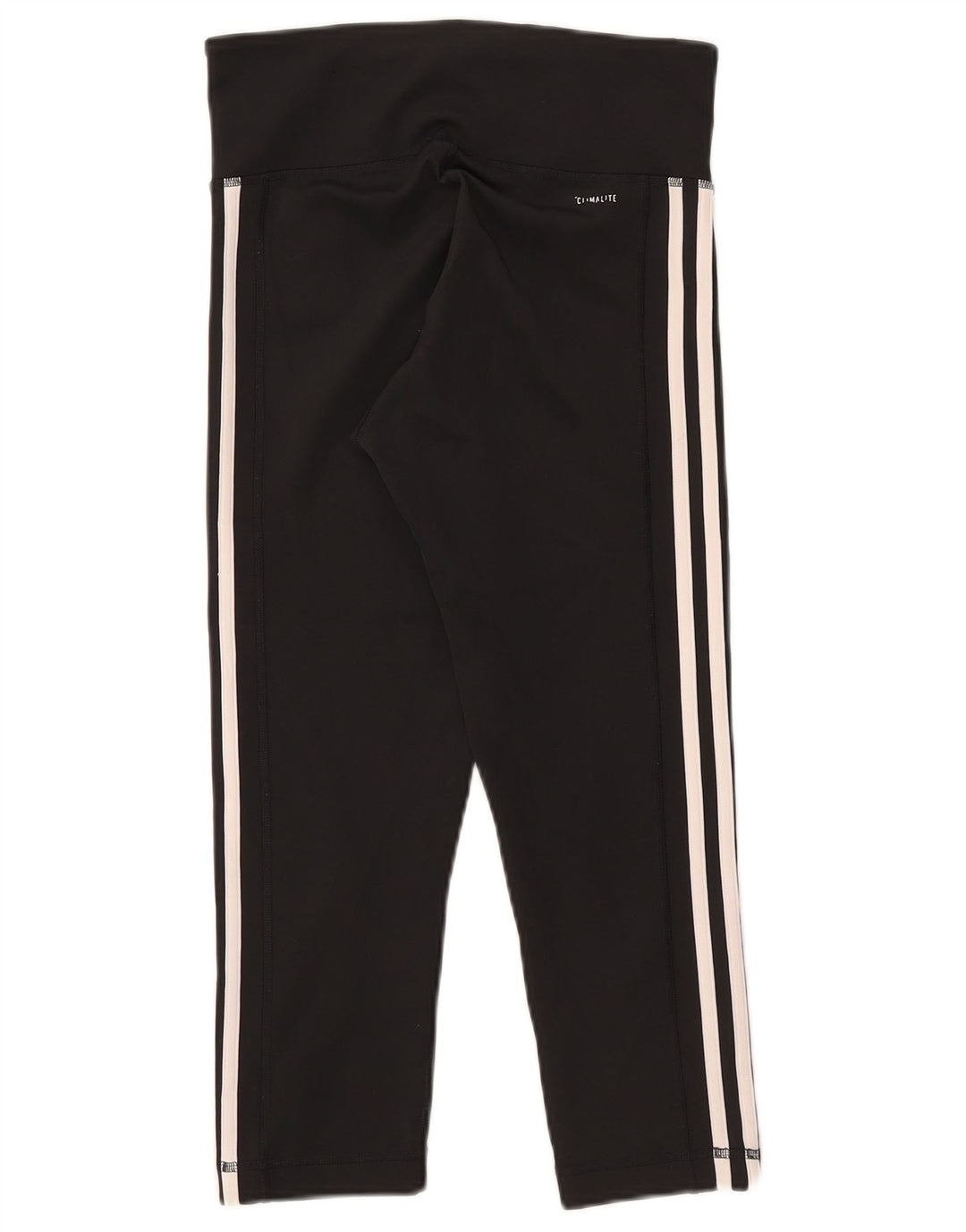 Adidas Womens Climalite Leggings UK 8/10 Pequeno Poliéster Preto