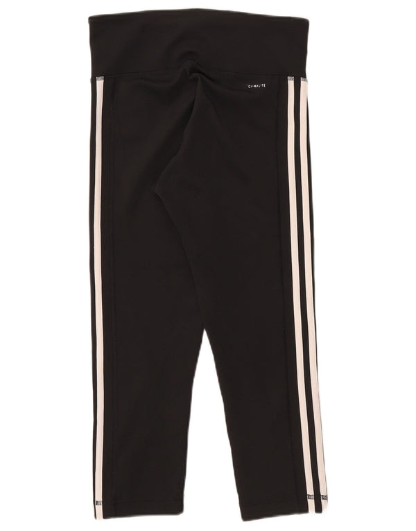 Adidas Womens Climalite Leggings UK 8/10 Pequeno Poliéster Preto