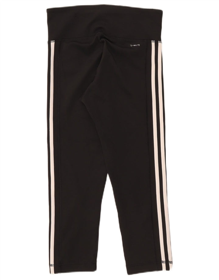 Adidas Womens Climalite Leggings UK 8/10 Pequeno Poliéster Preto