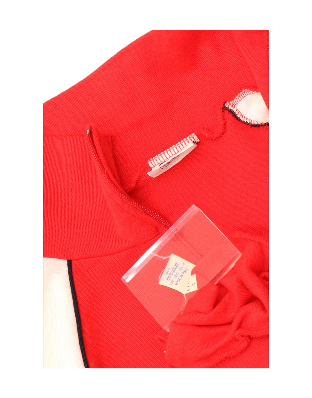 Jaqueta superior de agasalho masculino Ennerre IT 52 grande acrílico colorido vermelho