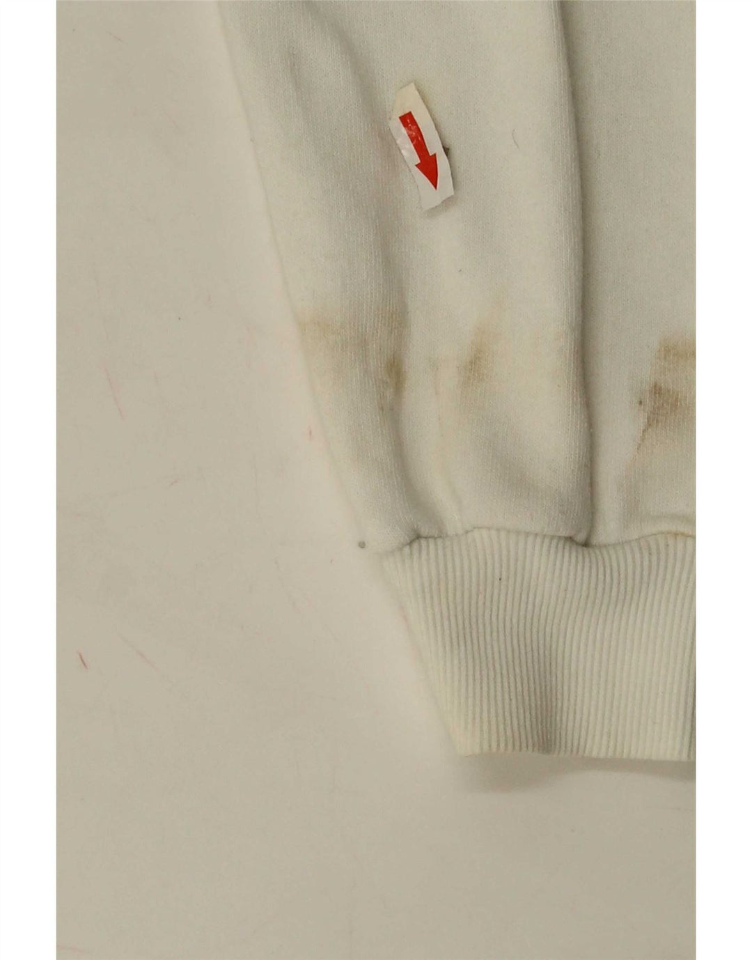 Zara moletom feminino gráfico oversized jumper UK 10 pequeno branco