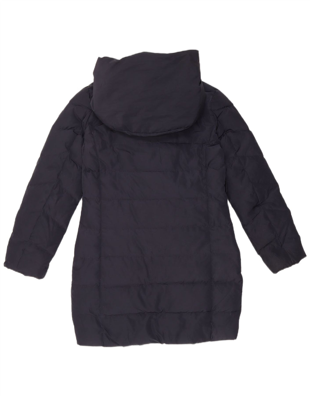 Casaco acolchoado com capuz para meninas Armani Junior 13-14 anos azul marinho poliéster