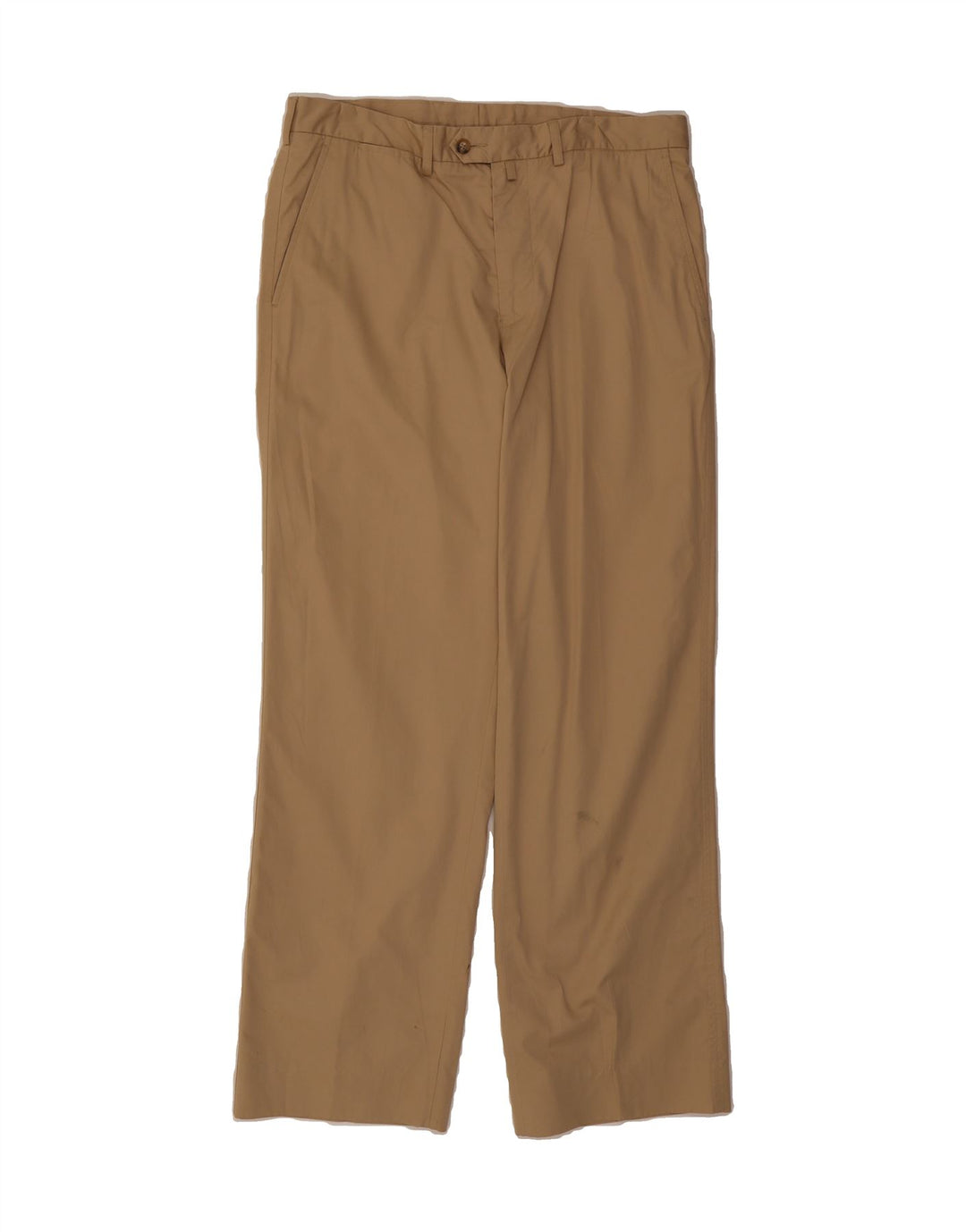 FACONNABLE Mens Straight Chino Trousers W33 L31 Beige Cotton Vintage Faconnable and Second-Hand Faconnable from Messina Hembry 