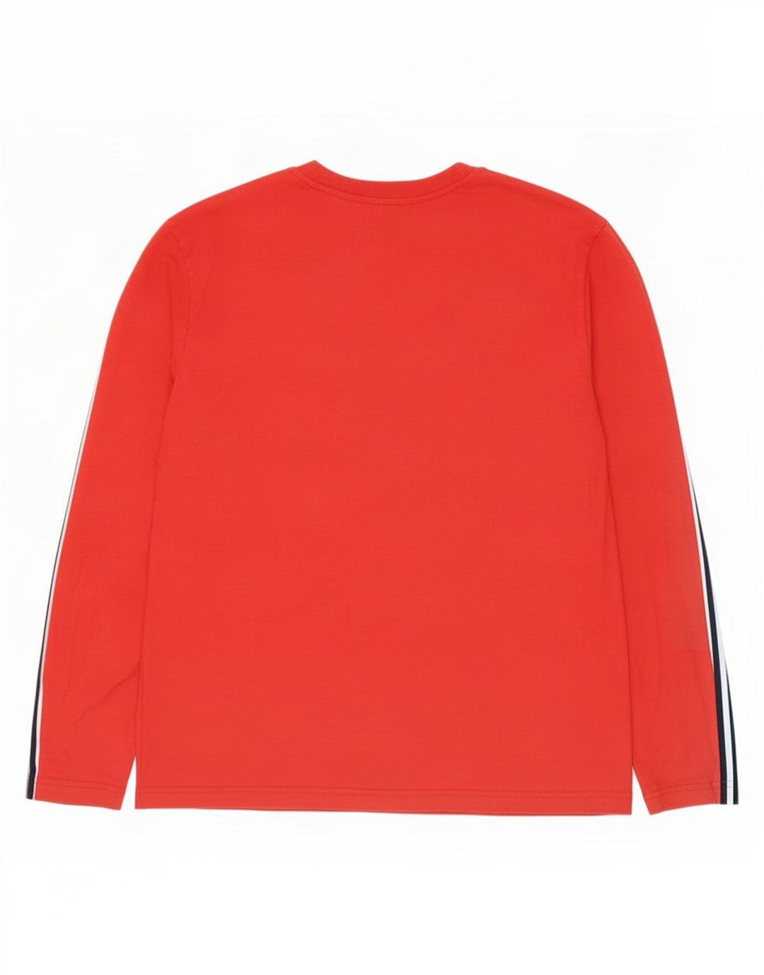 Campeão Masculino Top Manga Longa Médio Vermelho Colorblock
