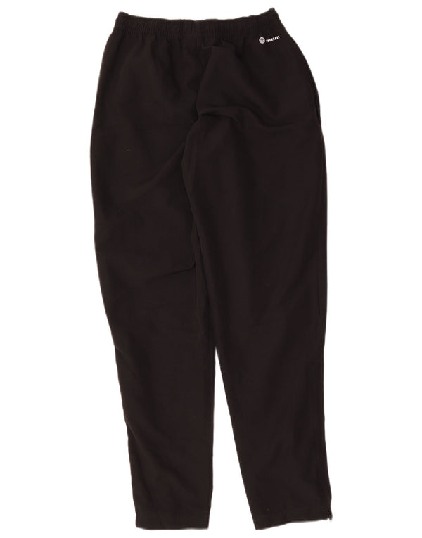 Adidas Mens Aeroready Calças de treino pequeno poliéster preto