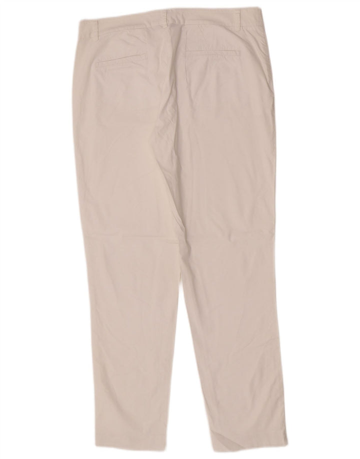 Calça Chino Feminina Stefanel Slim EU 40 Médio W42 L29 Branco
